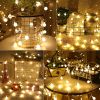 1pc Circular String Lights; Battery Powered; 20ft 40 LEDs; Twinkle Lights With Indoor/Outdoor Waterproof Ball-shape String Lights For Bedroom