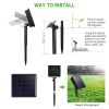 1pc; Led Solar String Light (21.3ft /39.3ft); 8-mode; 30led/100led; Solar Fairy Lamp; Waterproof Outdoor Festival Lights; Twinkle Lights