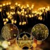 1pc; Led Solar String Light (21.3ft /39.3ft); 8-mode; 30led/100led; Solar Fairy Lamp; Waterproof Outdoor Festival Lights; Twinkle Lights